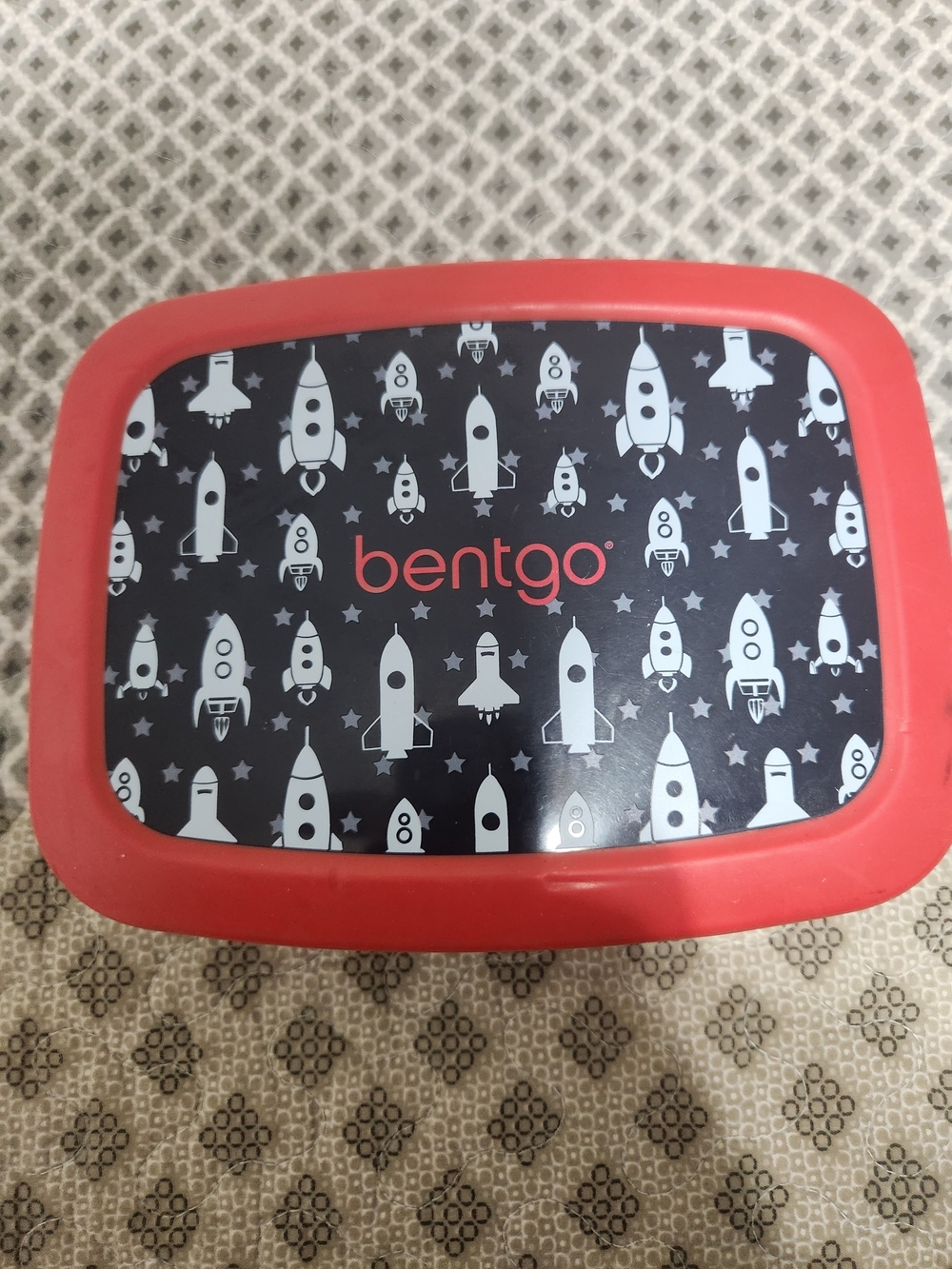 Kids Lunch Box - Red Rocket Design